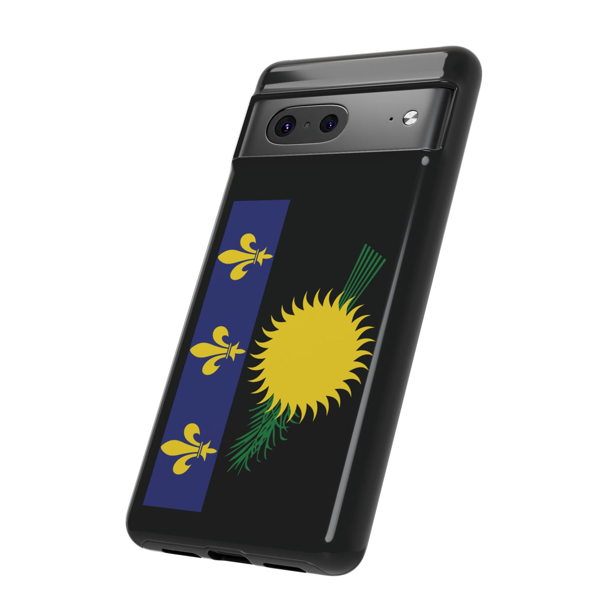 Guadeloupe Flag Tough Phone Case - Irie Blues Boutique
