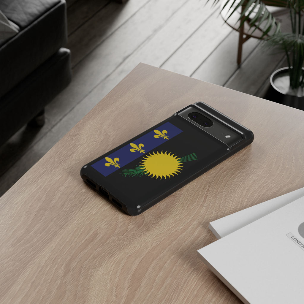 Guadeloupe Flag Tough Phone Case - Irie Blues Boutique