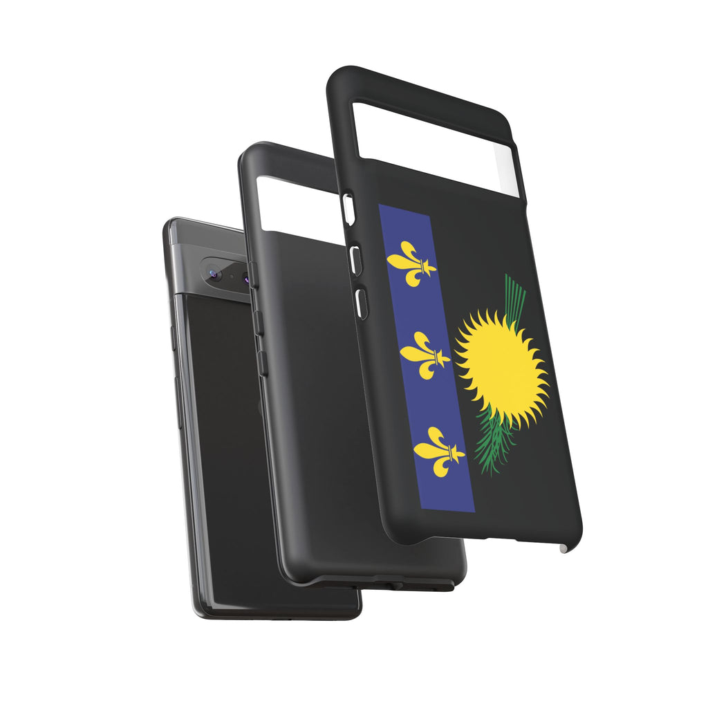 Guadeloupe Flag Tough Phone Case - Irie Blues Boutique