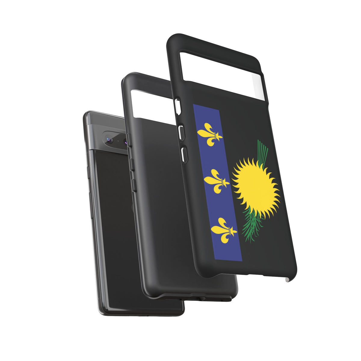 Guadeloupe Flag Tough Phone Case - Irie Blues Boutique