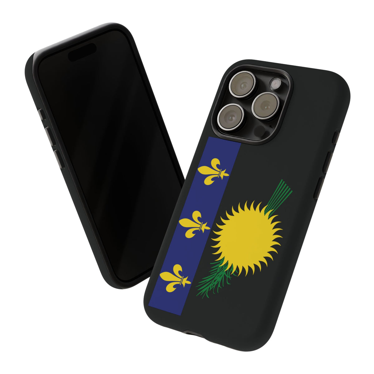 Guadeloupe Flag Tough Phone Case - Irie Blues Boutique
