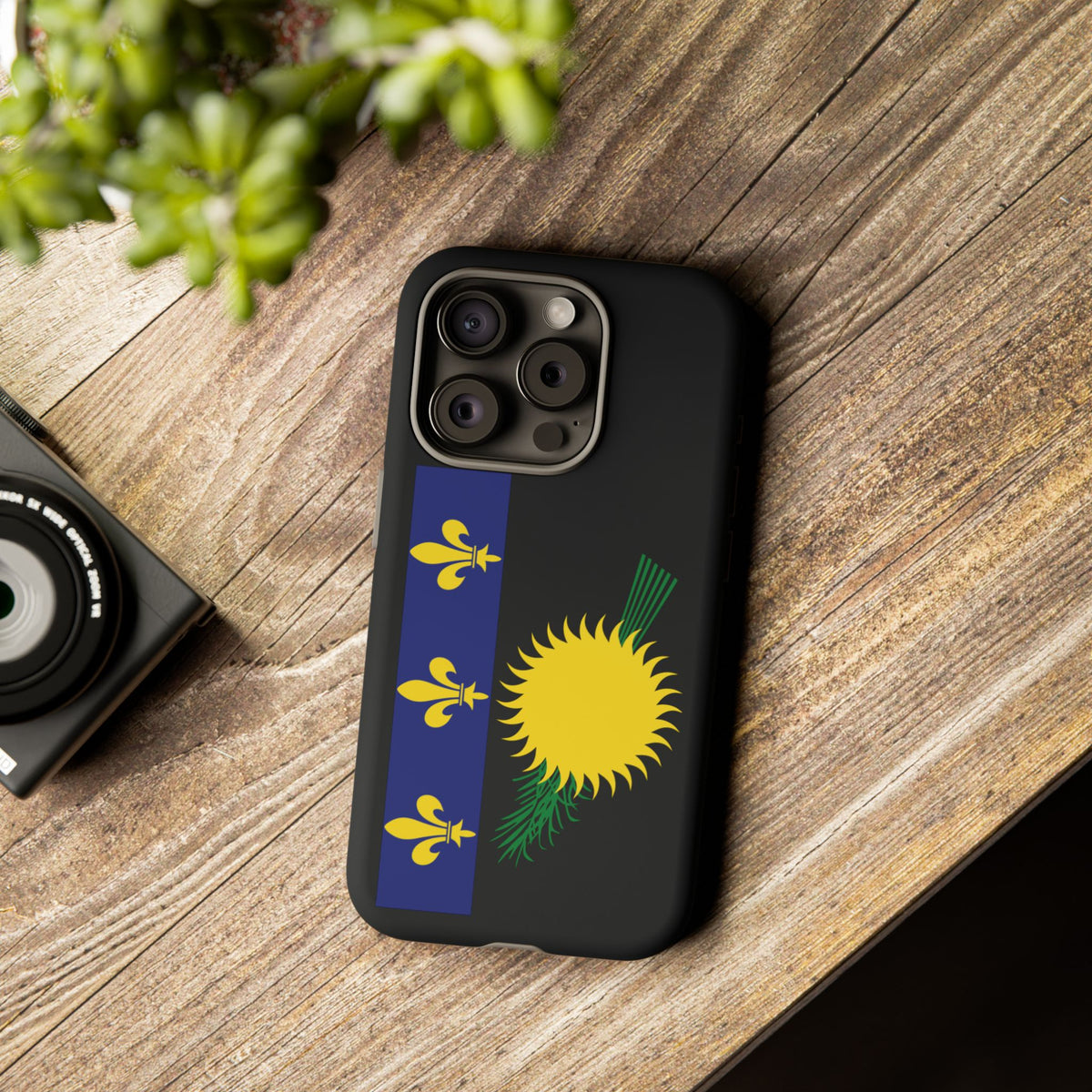 Guadeloupe Flag Tough Phone Case - Irie Blues Boutique