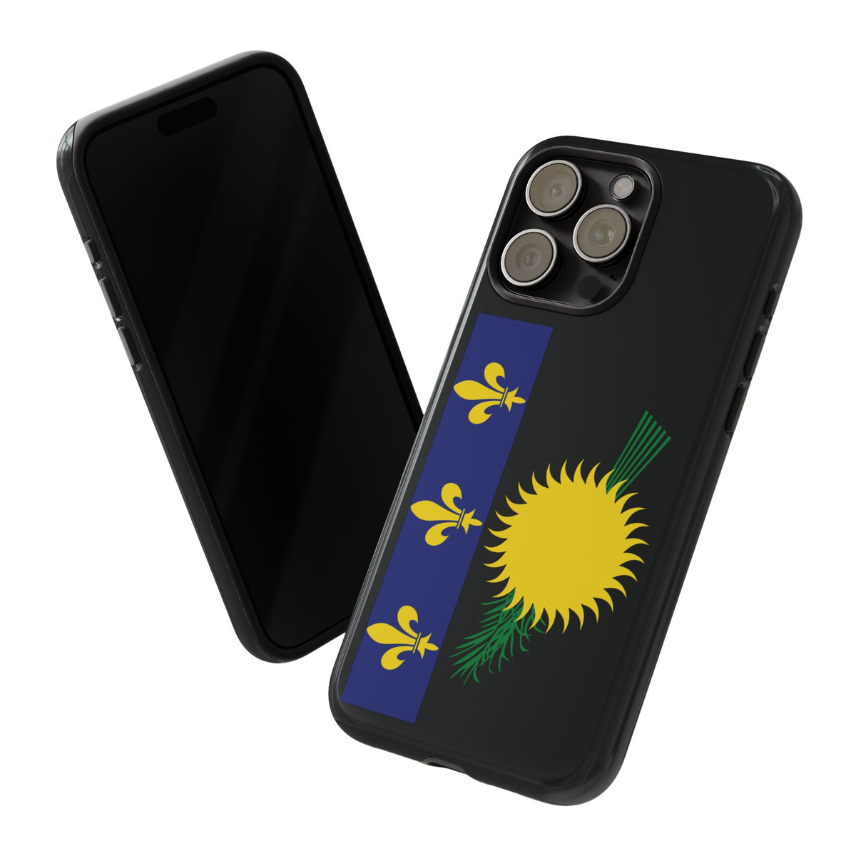 Guadeloupe Flag Tough Phone Case - Irie Blues Boutique