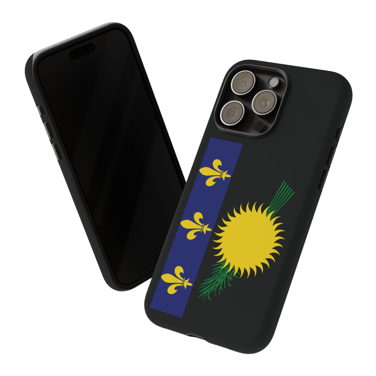 Guadeloupe Flag Tough Phone Case - Irie Blues Boutique