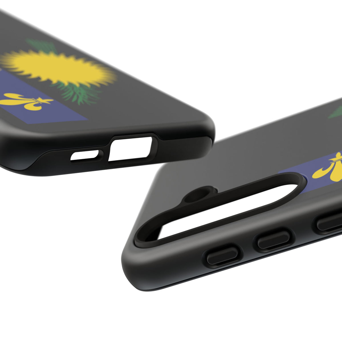 Guadeloupe Flag Tough Phone Case - Irie Blues Boutique