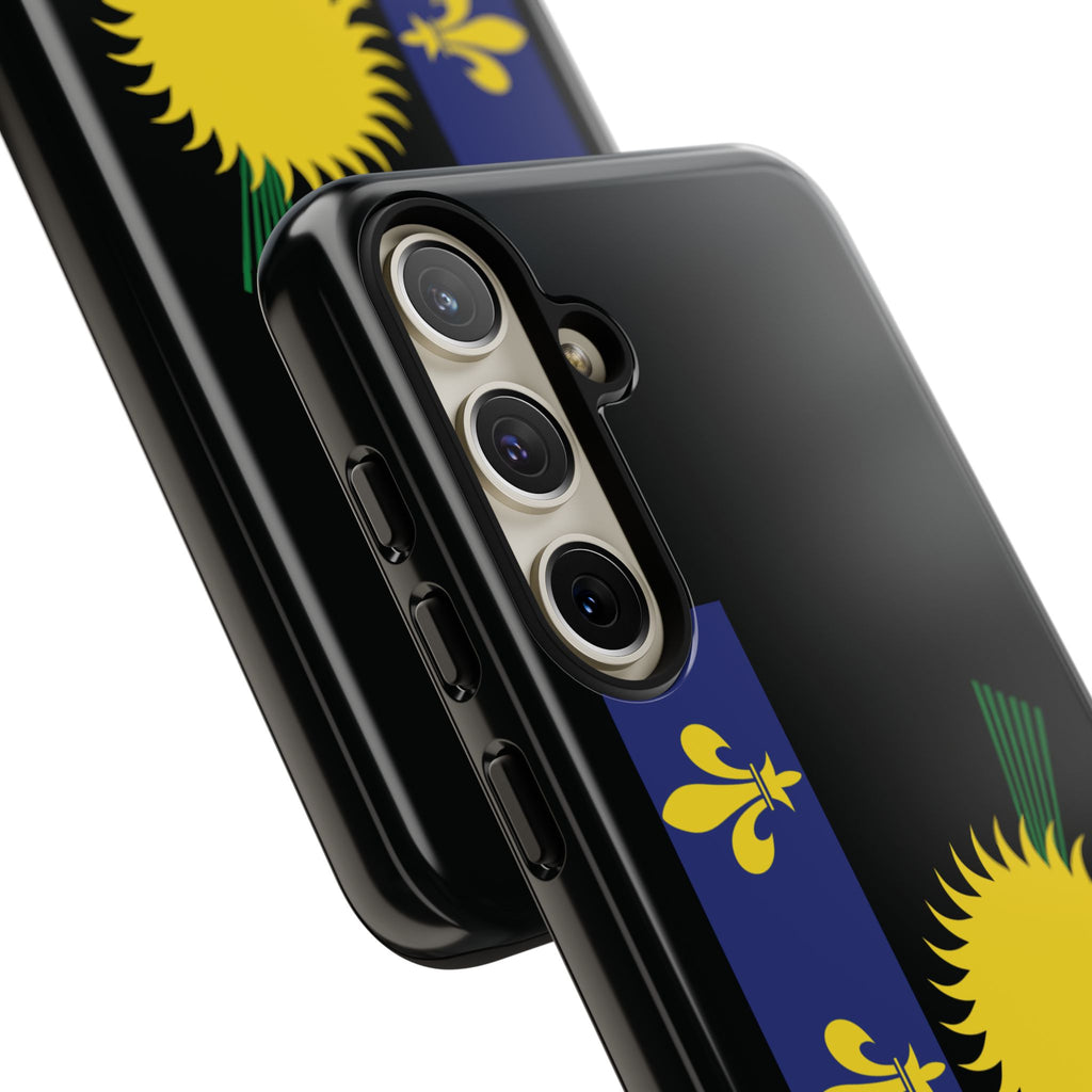 Guadeloupe Flag Tough Phone Case - Irie Blues Boutique