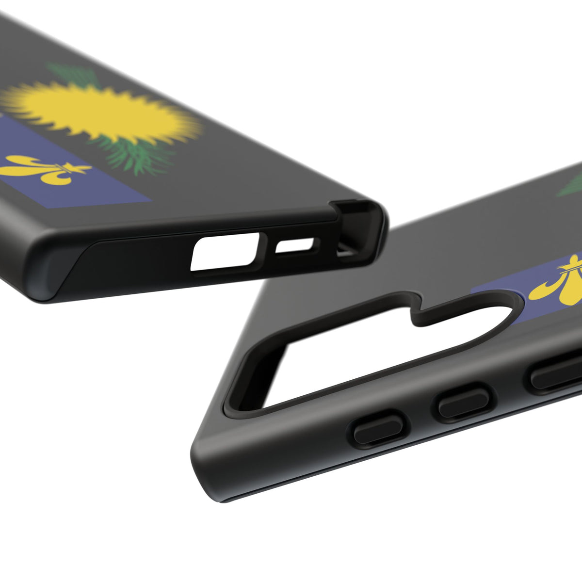 Guadeloupe Flag Tough Phone Case - Irie Blues Boutique
