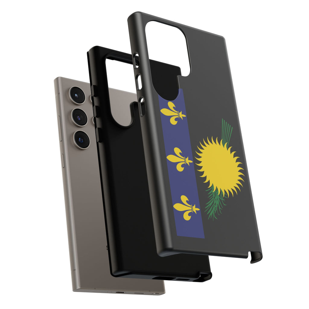 Guadeloupe Flag Tough Phone Case - Irie Blues Boutique