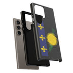 Guadeloupe Flag Tough Phone Case - Irie Blues Boutique
