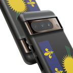 Guadeloupe Flag Tough Phone Case - Irie Blues Boutique