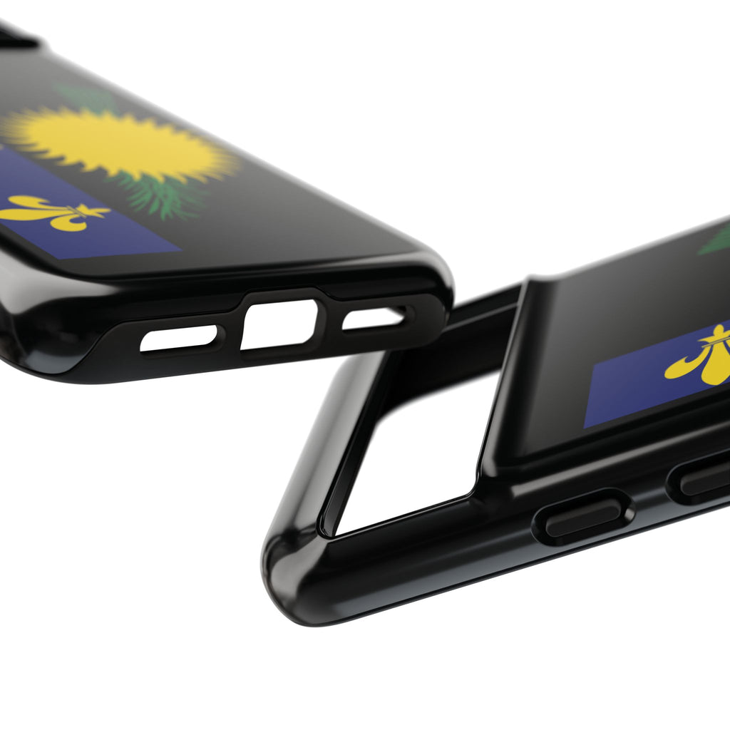 Guadeloupe Flag Tough Phone Case - Irie Blues Boutique