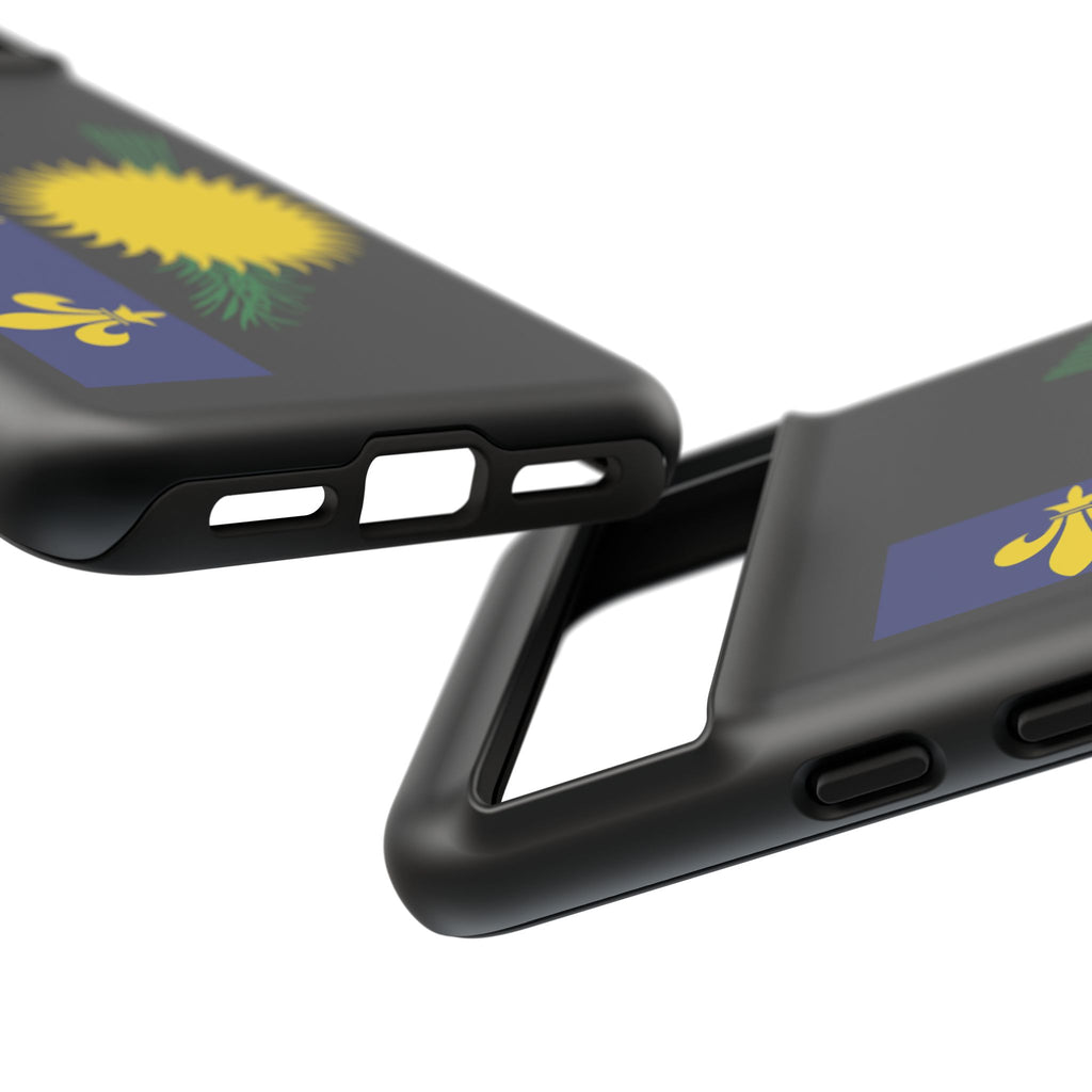 Guadeloupe Flag Tough Phone Case - Irie Blues Boutique