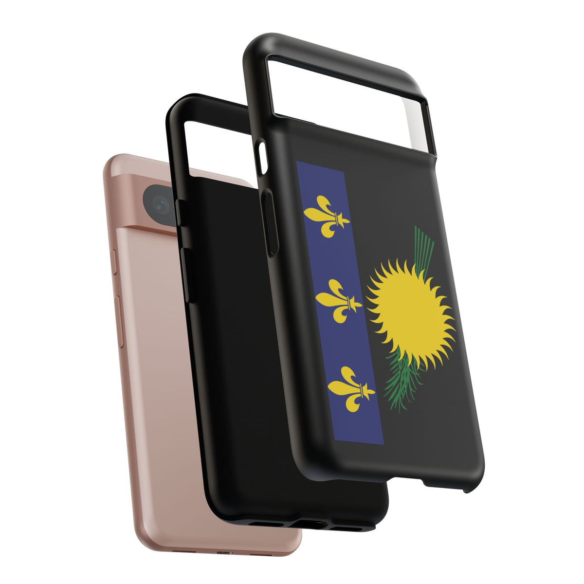 Guadeloupe Flag Tough Phone Case - Irie Blues Boutique