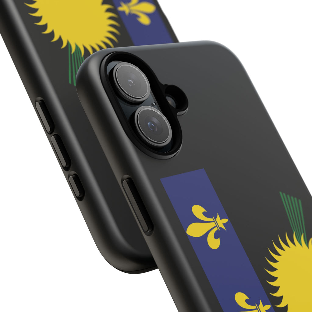 Guadeloupe Flag Tough Phone Case - Irie Blues Boutique