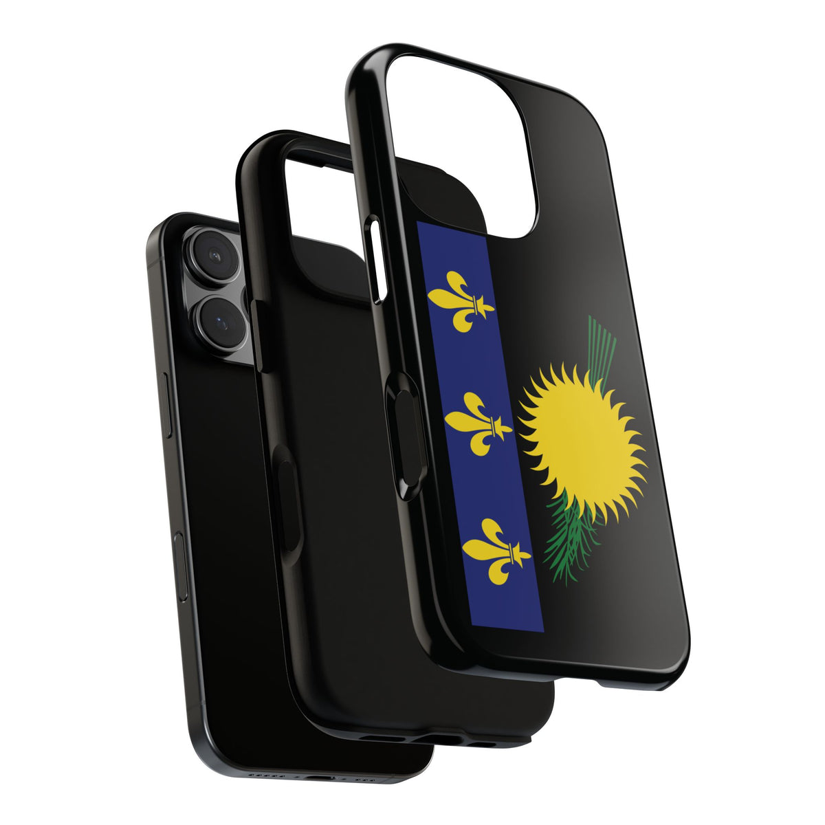 Guadeloupe Flag Tough Phone Case - Irie Blues Boutique