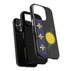 Guadeloupe Flag Tough Phone Case - Irie Blues Boutique