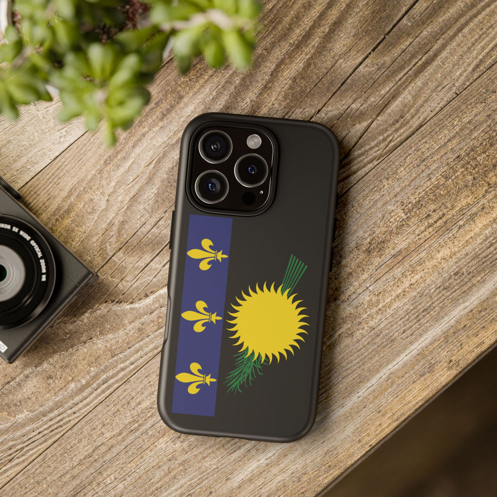 Guadeloupe Flag Tough Phone Case - Irie Blues Boutique