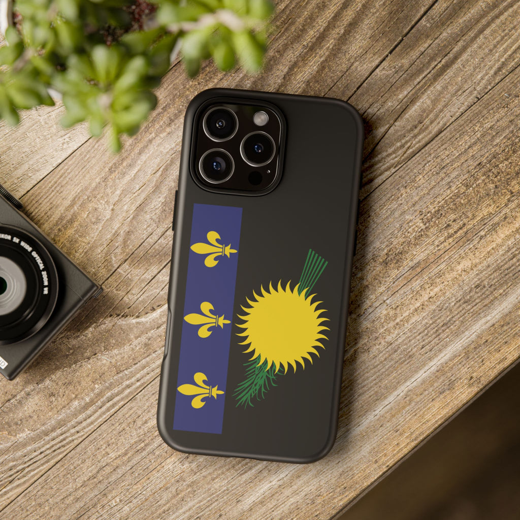Guadeloupe Flag Tough Phone Case - Irie Blues Boutique