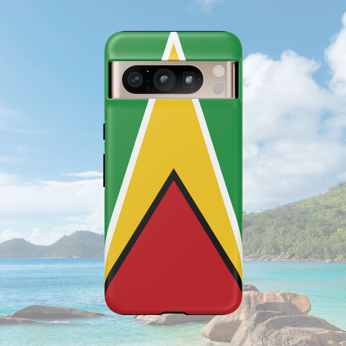 Guyana Flag Tough Phone Case - Irie Blues Boutique