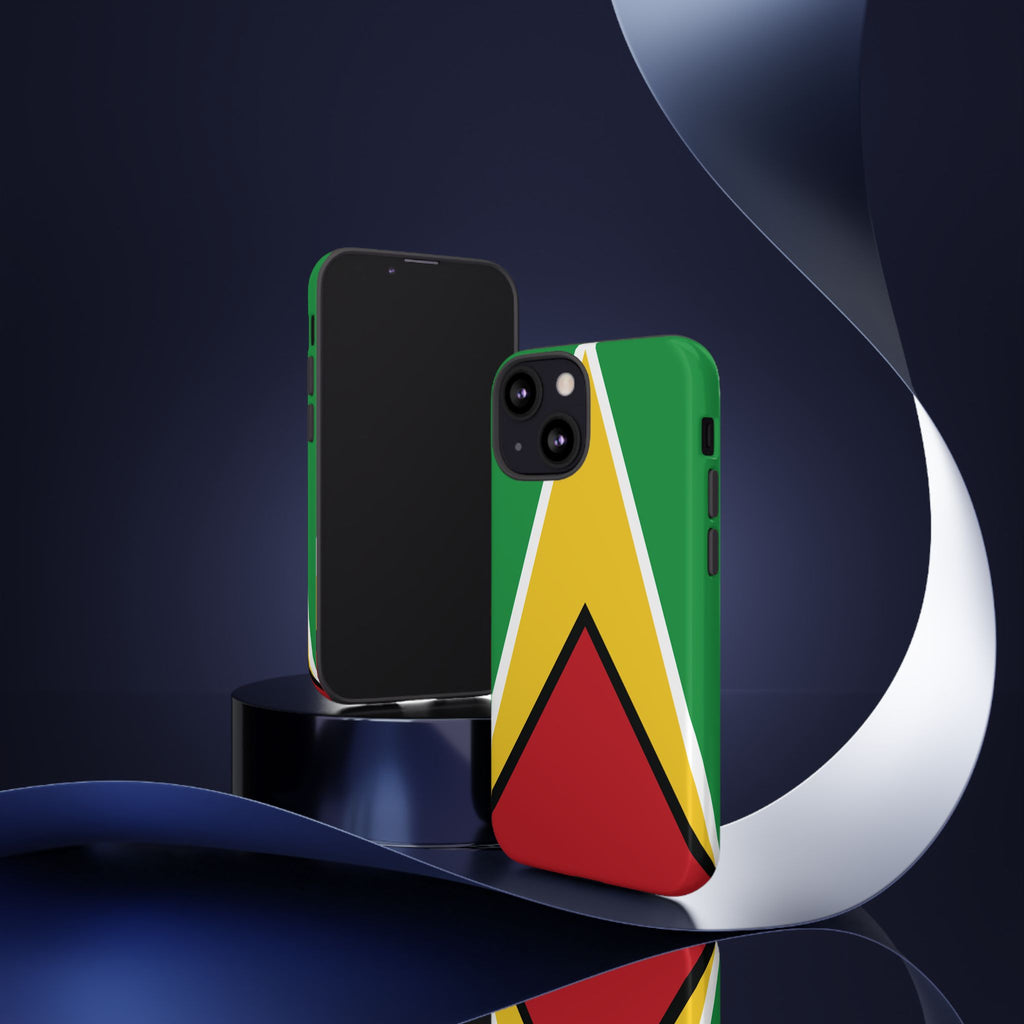 Guyana Flag Tough Phone Case - Irie Blues Boutique