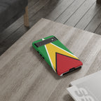 Guyana Flag Tough Phone Case - Irie Blues Boutique