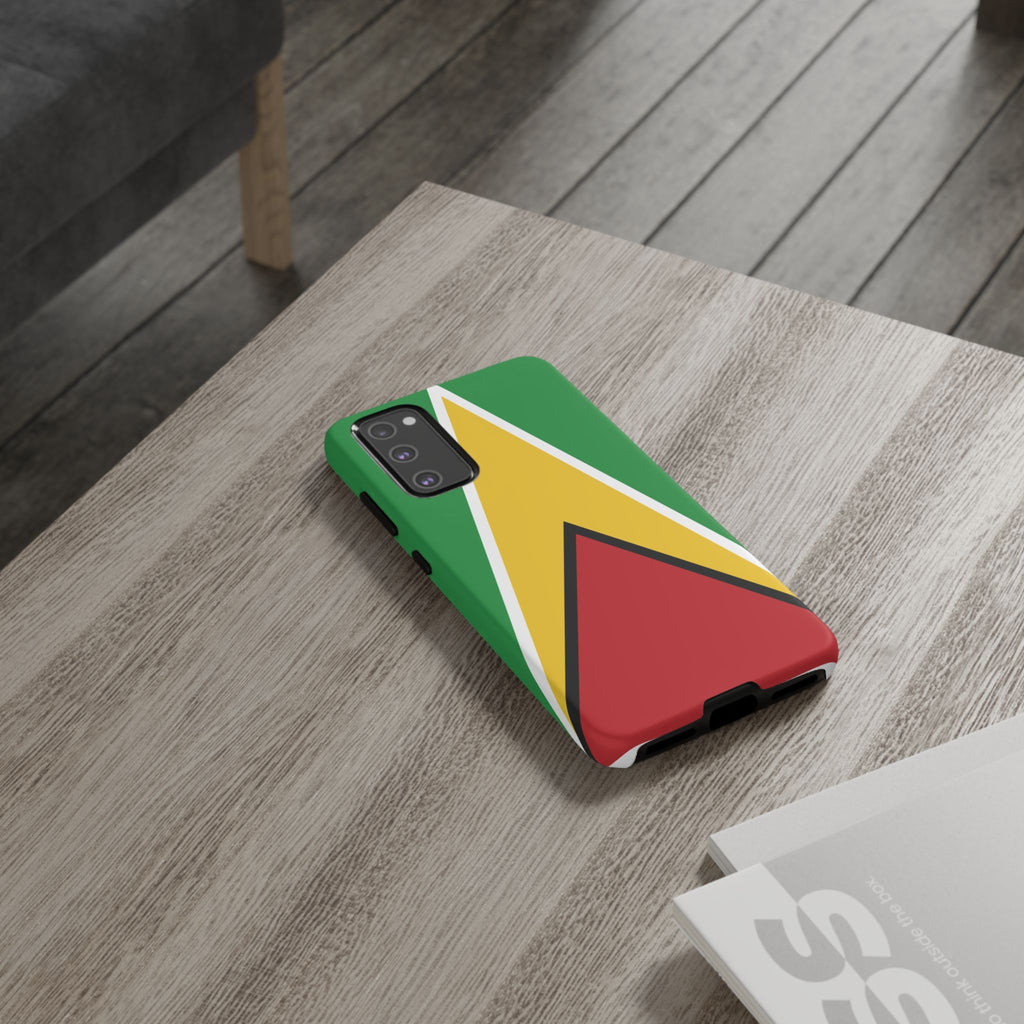 Guyana Flag Tough Phone Case - Irie Blues Boutique