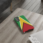 Guyana Flag Tough Phone Case - Irie Blues Boutique