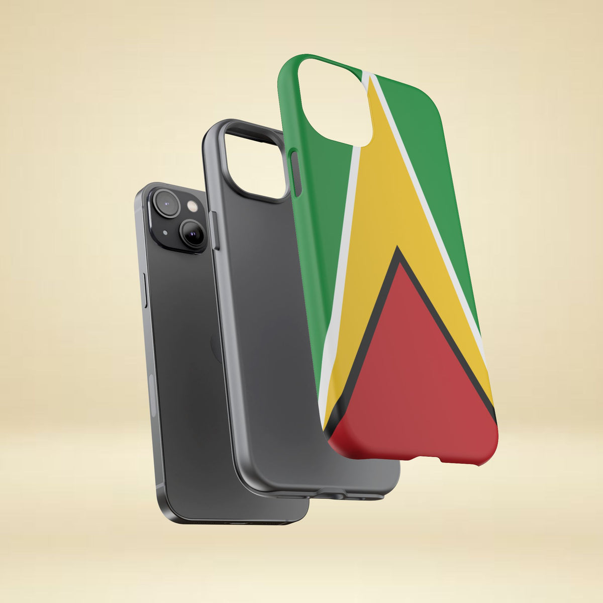 Guyana Flag Tough Phone Case - Irie Blues Boutique