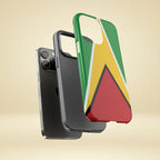 Guyana Flag Tough Phone Case - Irie Blues Boutique