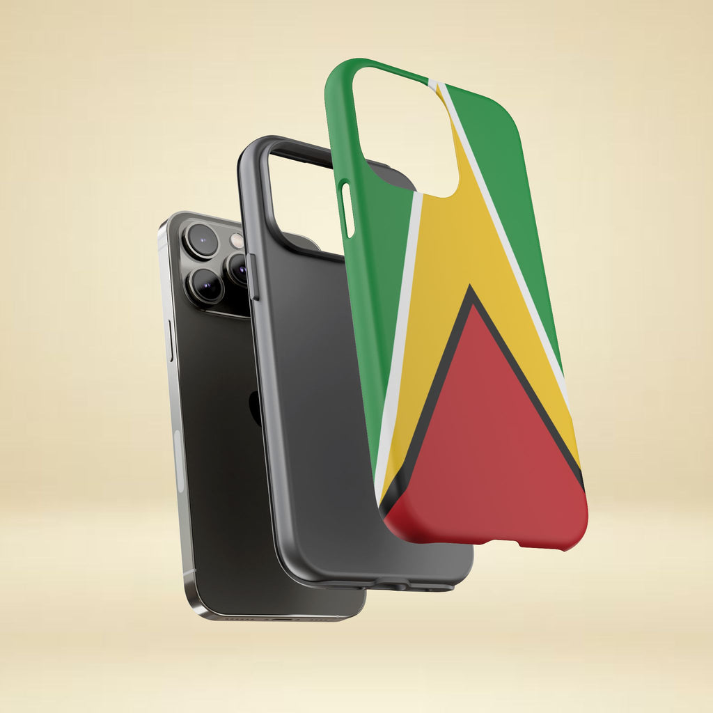 Guyana Flag Tough Phone Case - Irie Blues Boutique