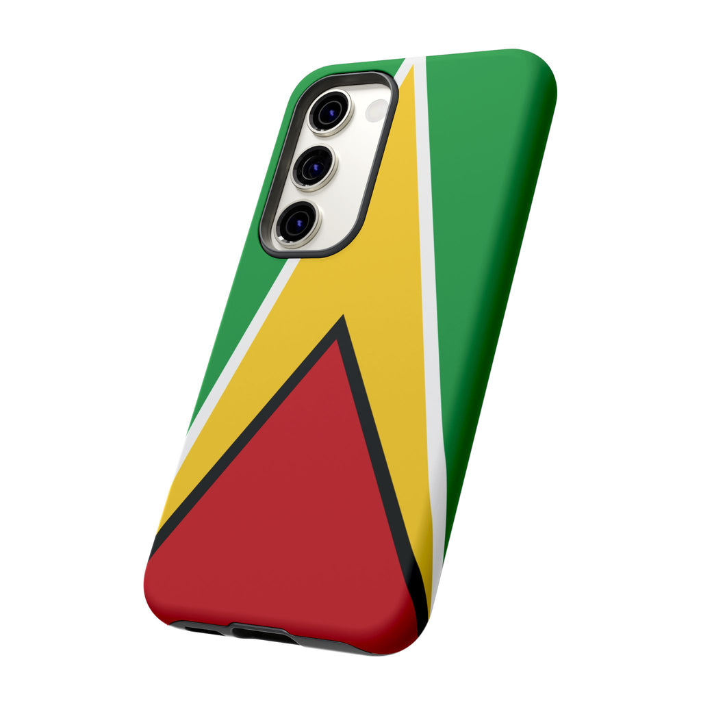 Guyana Flag Tough Phone Case - Irie Blues Boutique