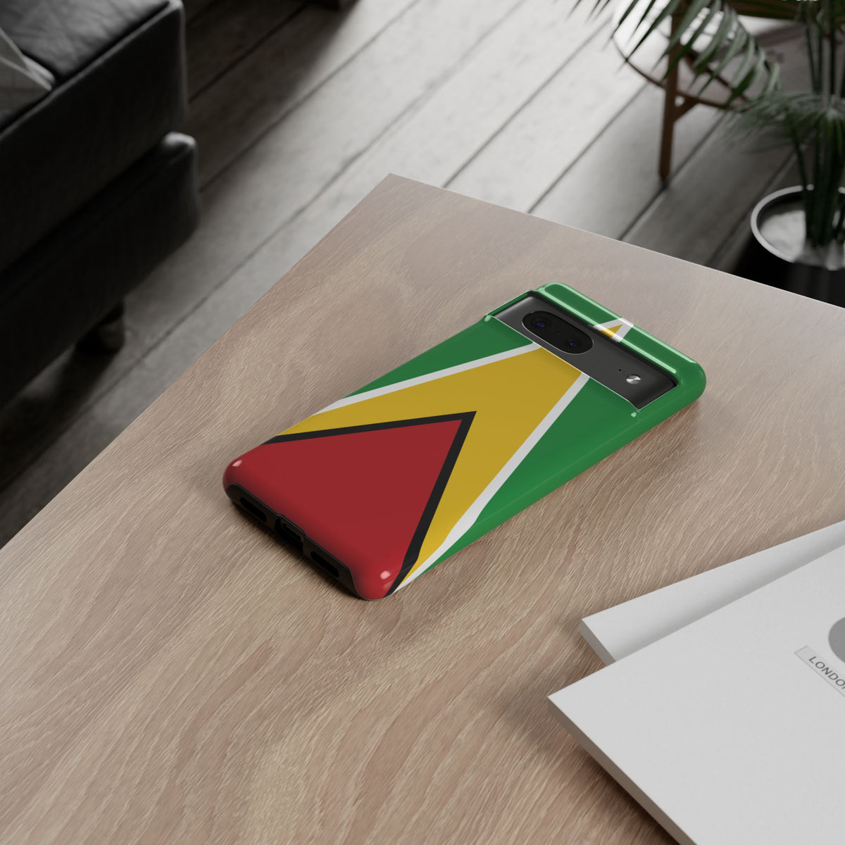 Guyana Flag Tough Phone Case - Irie Blues Boutique