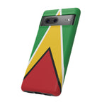 Guyana Flag Tough Phone Case - Irie Blues Boutique