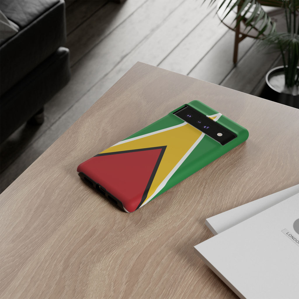 Guyana Flag Tough Phone Case - Irie Blues Boutique