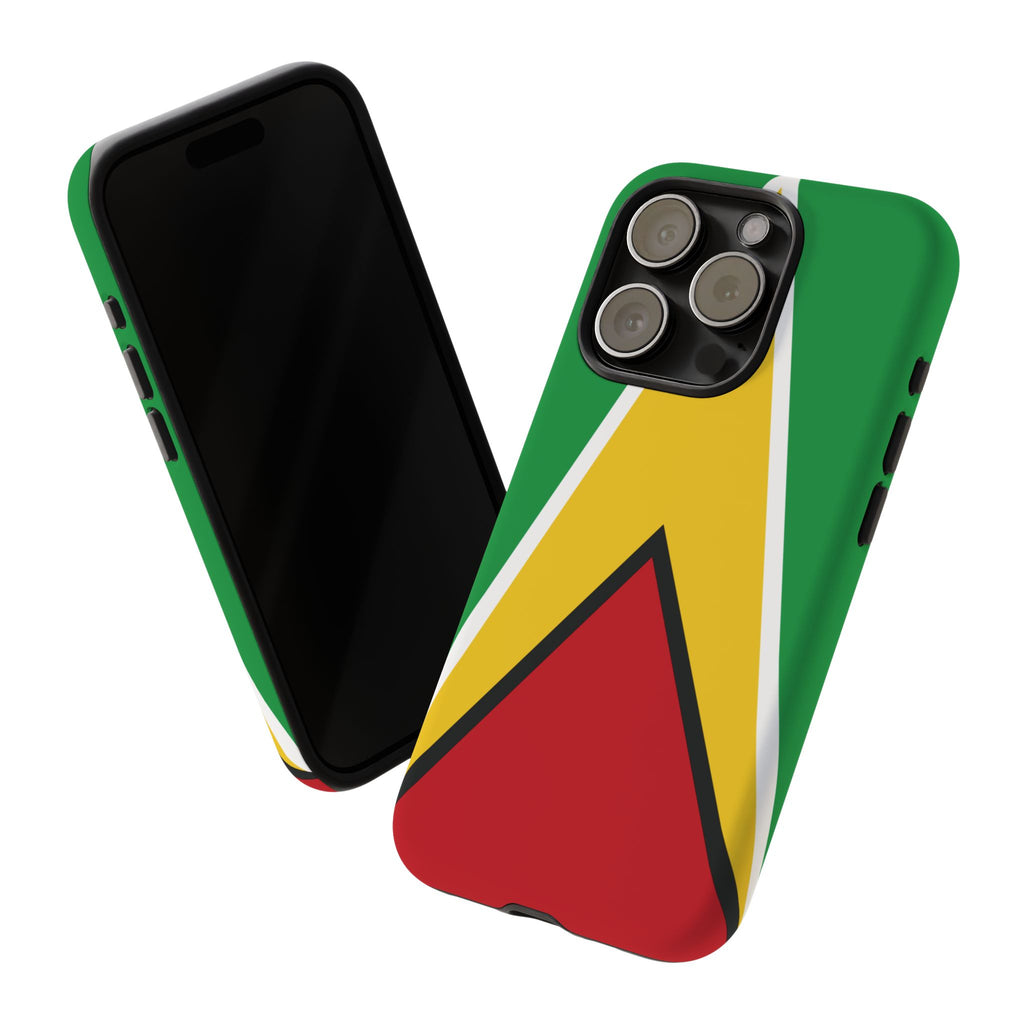 Guyana Flag Tough Phone Case - Irie Blues Boutique