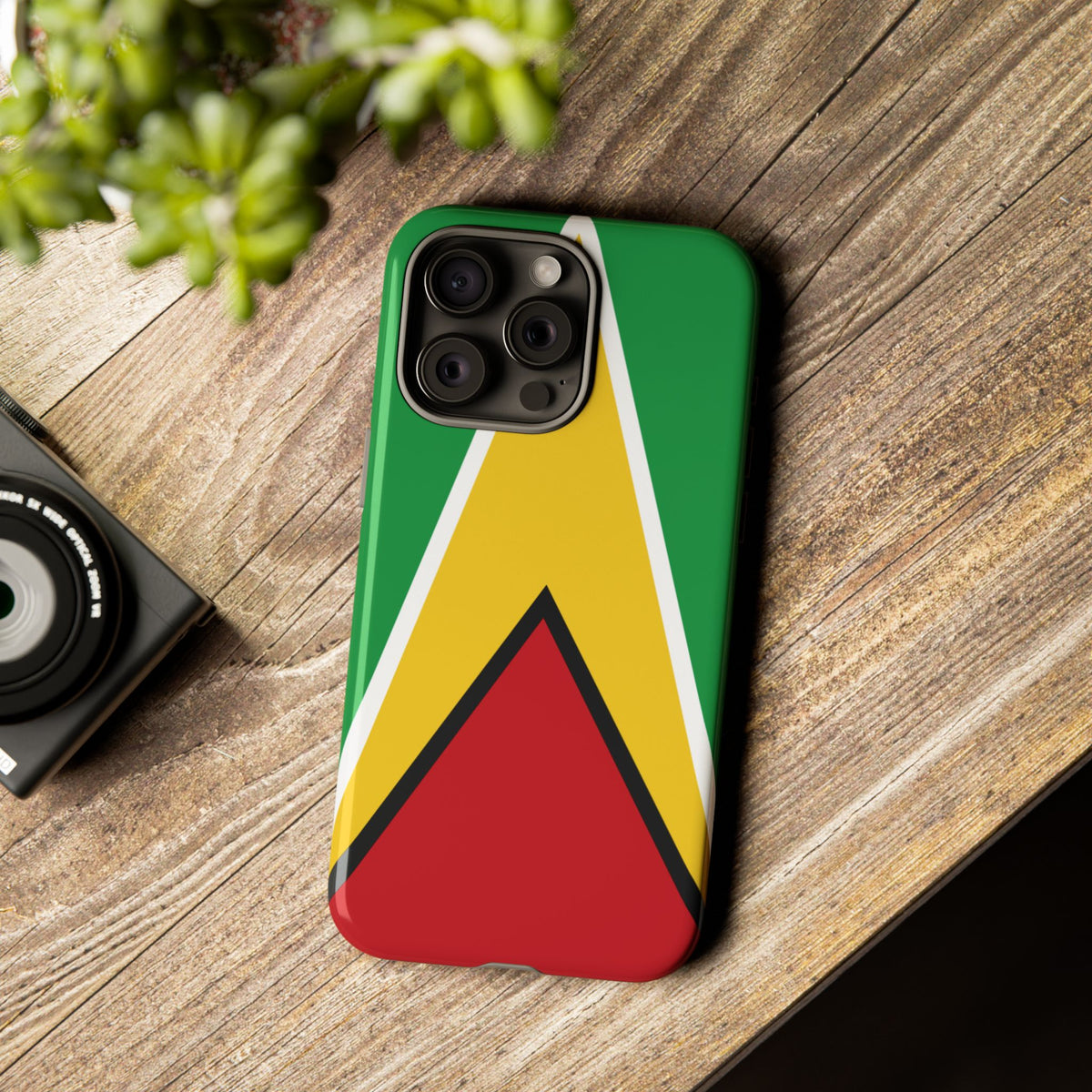 Guyana Flag Tough Phone Case - Irie Blues Boutique