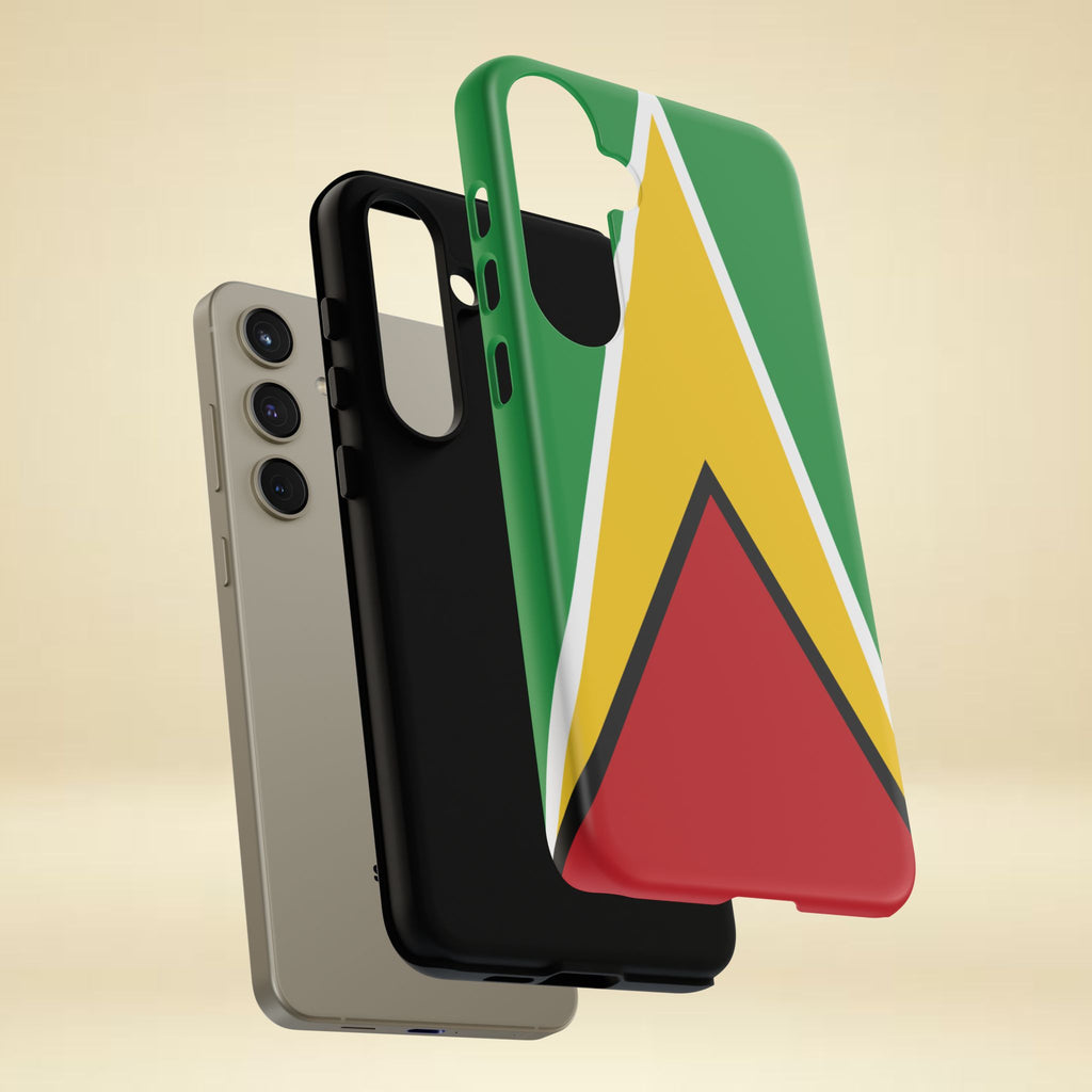 Guyana Flag Tough Phone Case - Irie Blues Boutique