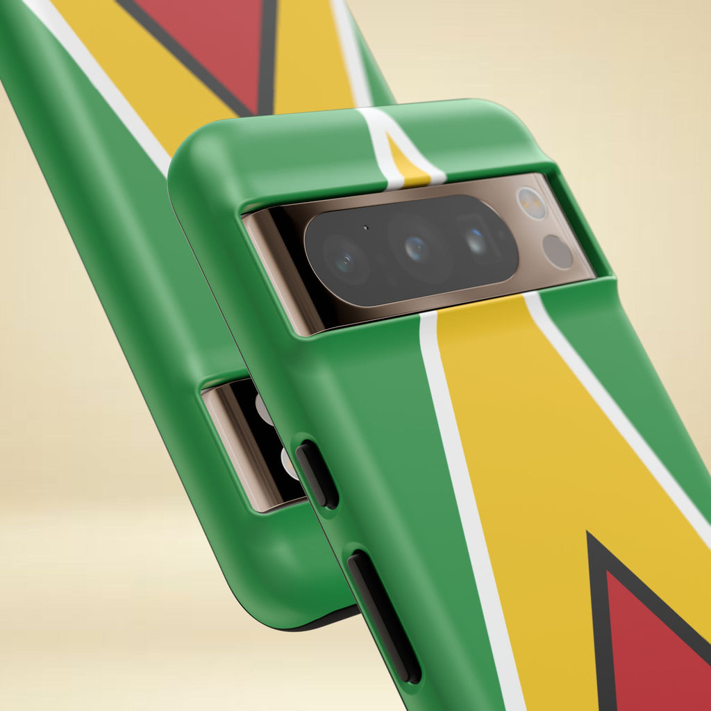 Guyana Flag Tough Phone Case - Irie Blues Boutique