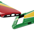 Guyana Flag Tough Phone Case - Irie Blues Boutique
