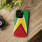 Guyana Flag Tough Phone Case - Irie Blues Boutique