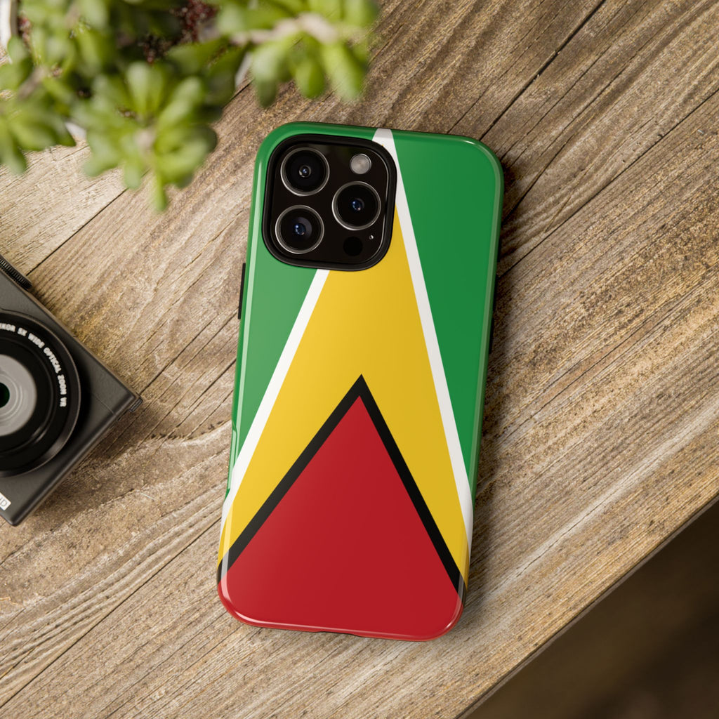 Guyana Flag Tough Phone Case - Irie Blues Boutique