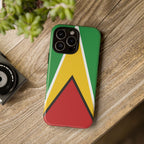 Guyana Flag Tough Phone Case - Irie Blues Boutique