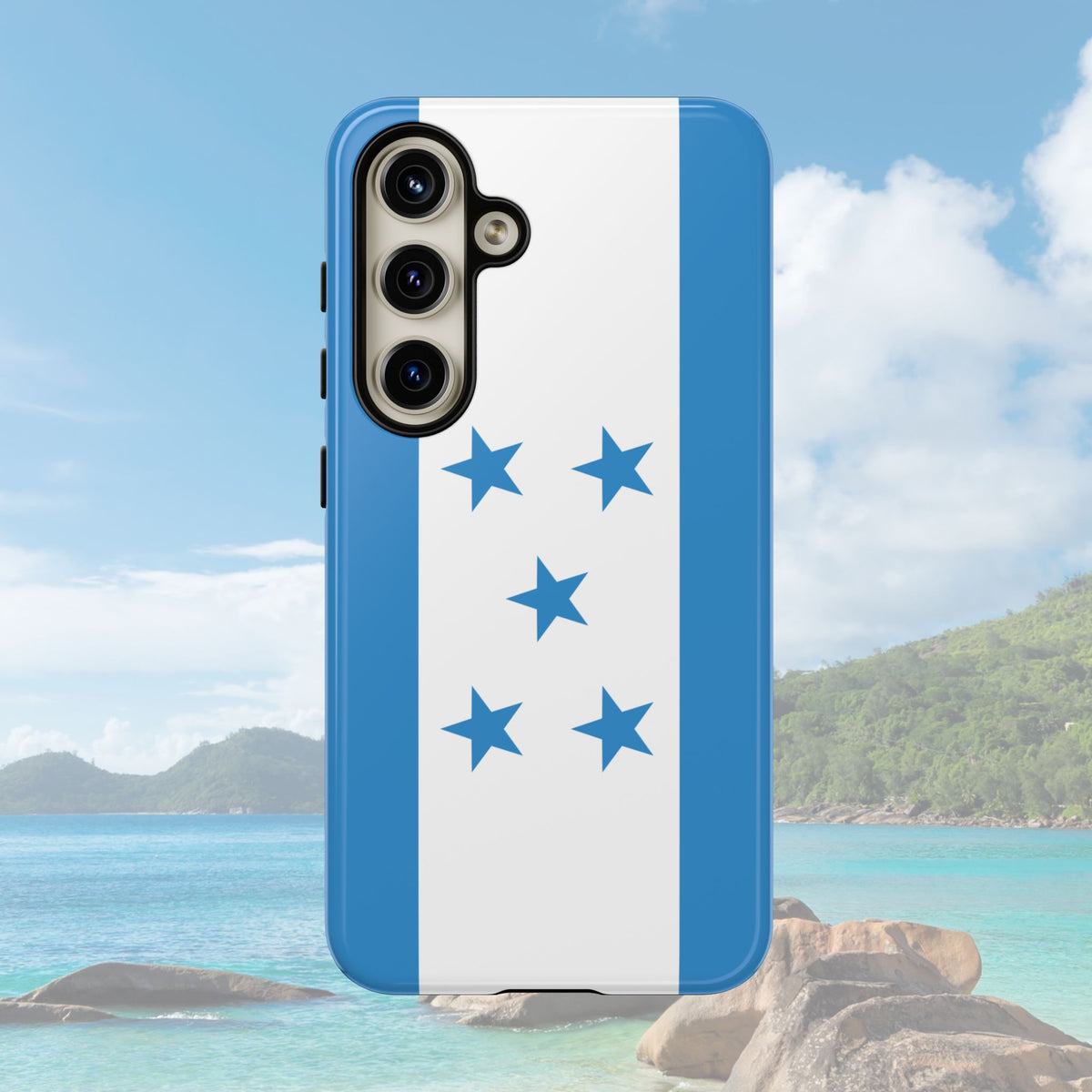 Honduras Flag Tough Phone Case - Irie Blues Boutique