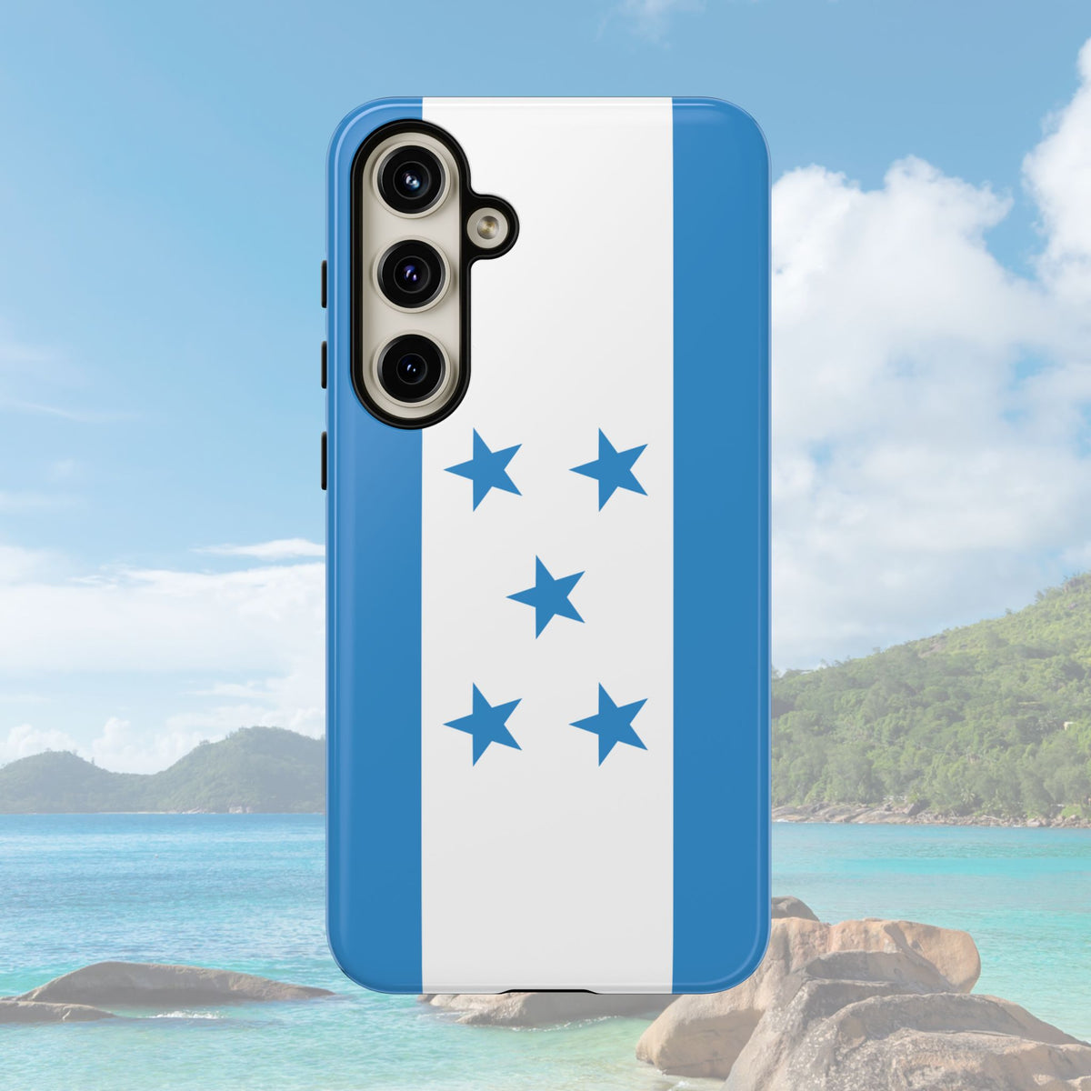 Honduras Flag Tough Phone Case - Irie Blues Boutique