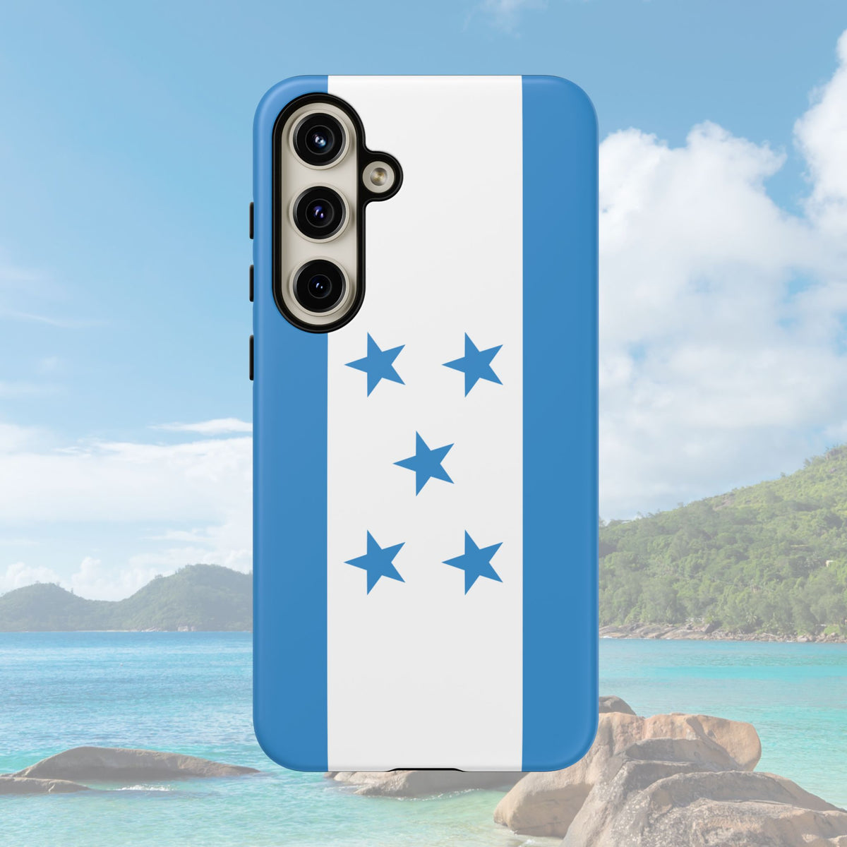 Honduras Flag Tough Phone Case - Irie Blues Boutique