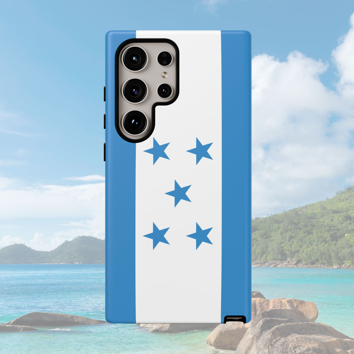Honduras Flag Tough Phone Case - Irie Blues Boutique