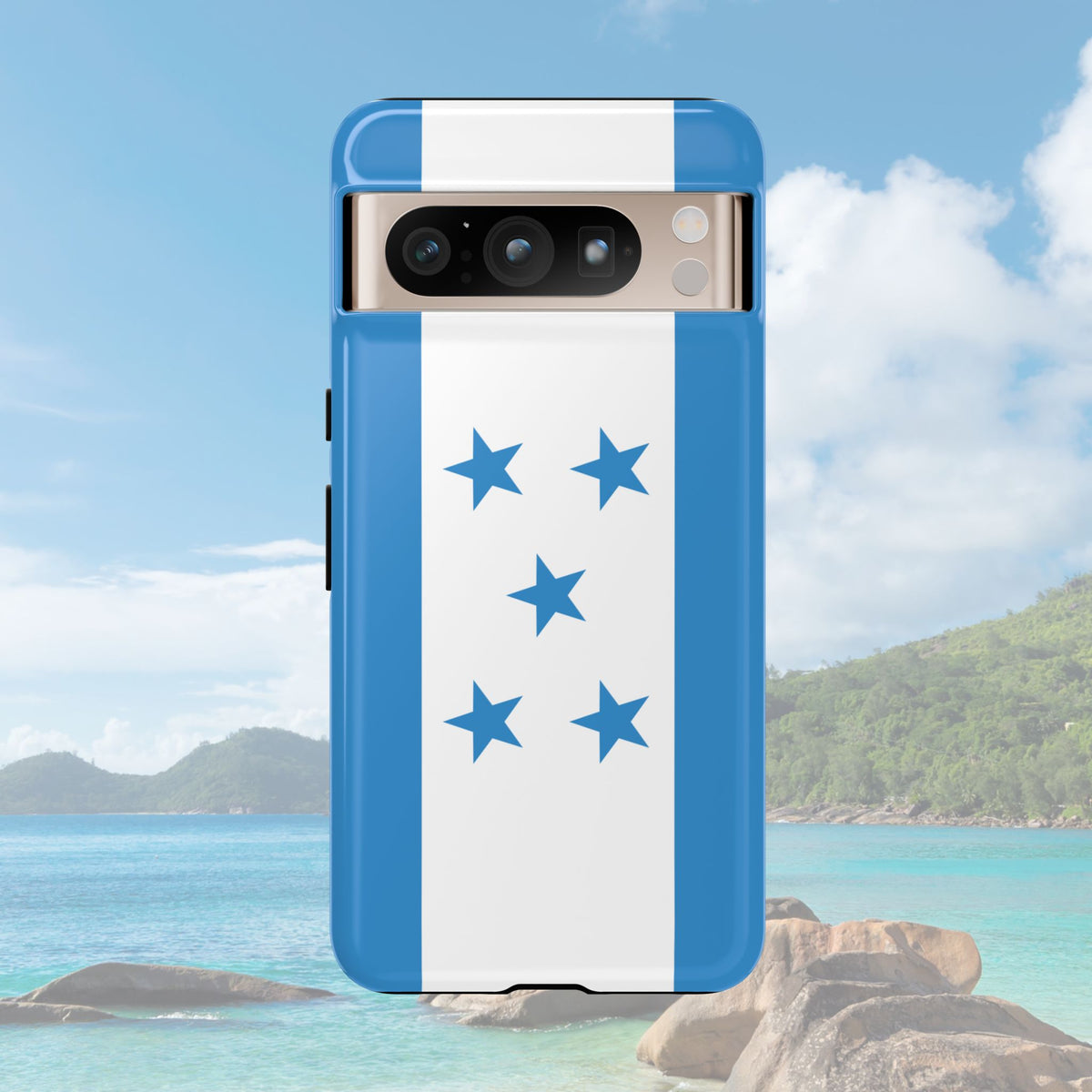 Honduras Flag Tough Phone Case - Irie Blues Boutique