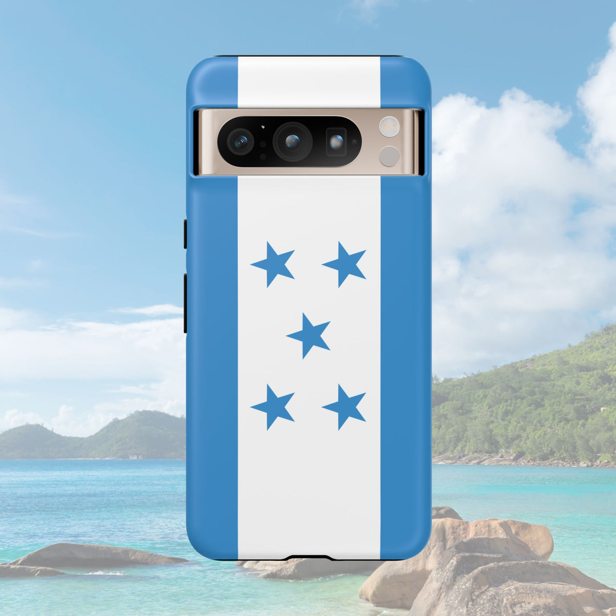 Honduras Flag Tough Phone Case - Irie Blues Boutique