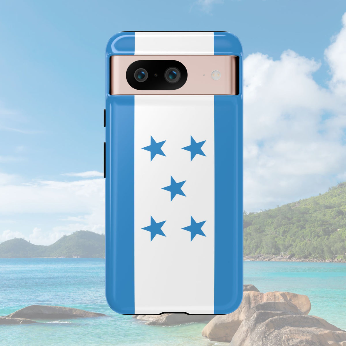 Honduras Flag Tough Phone Case - Irie Blues Boutique