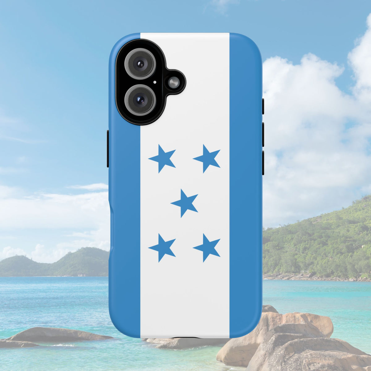 Honduras Flag Tough Phone Case - Irie Blues Boutique